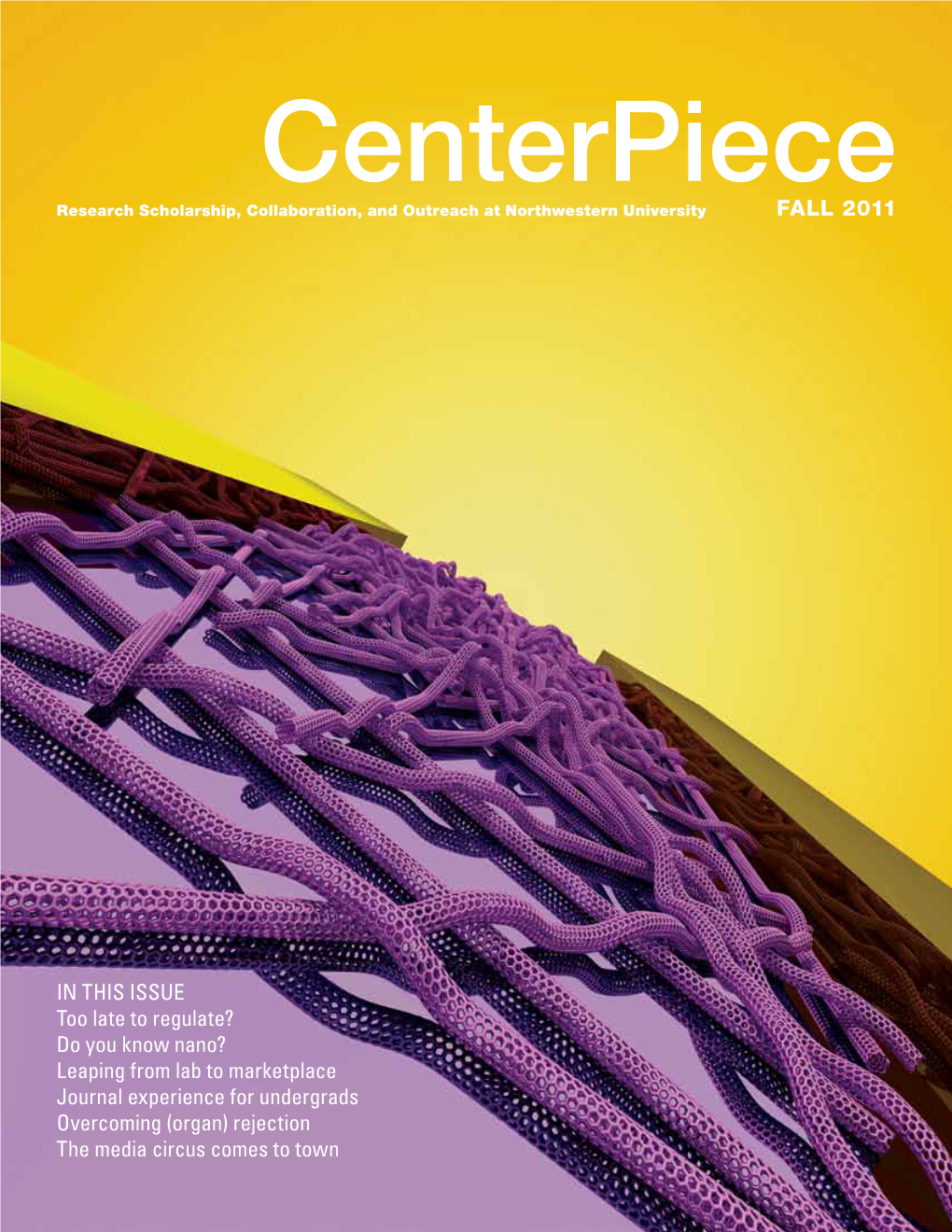 Fall 2011 Issue of Centerpiece