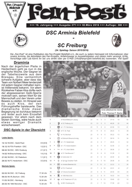 DSC Arminia Bielefeld - SC Freiburg (24