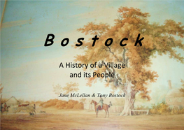 Bostock a History of a Village and Its People