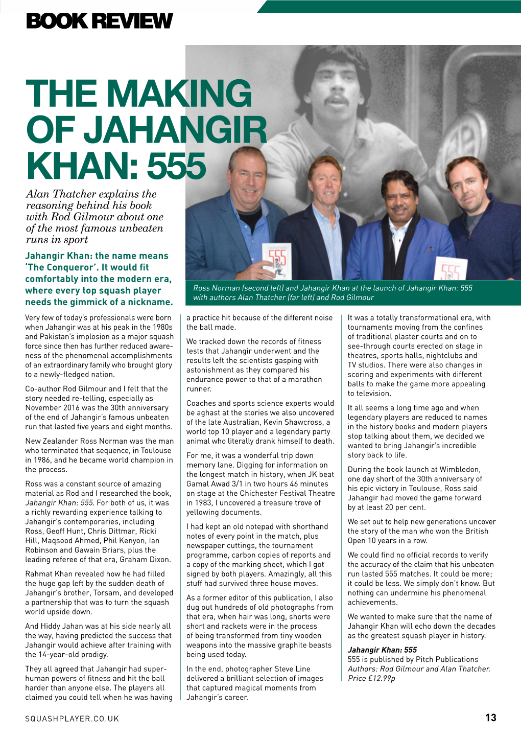 The Making of Jahangir Khan