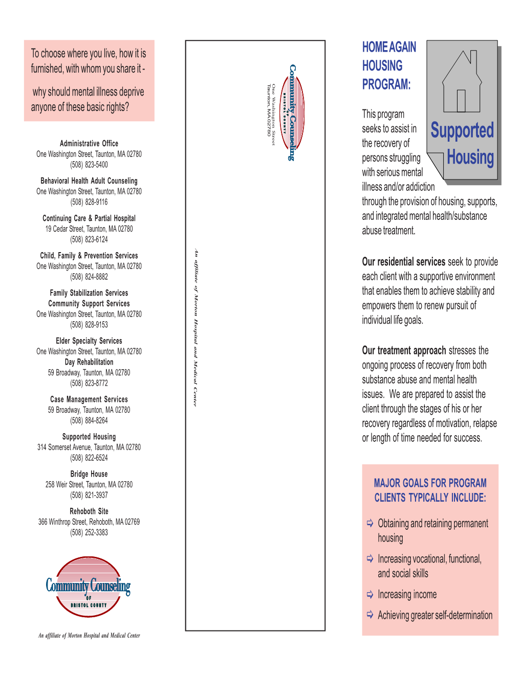 Supported Housing Brochure.Pmd