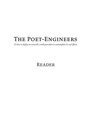 The Poet-Engineers Or How to Deploy an Artwork’S Truth Procedure to Contemplate Its Real Effects