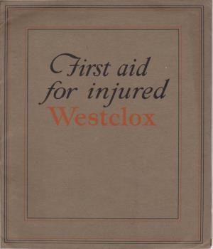 First Aid for Injured Westclox