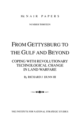 From Gettysburg to the Gulf and Beyond