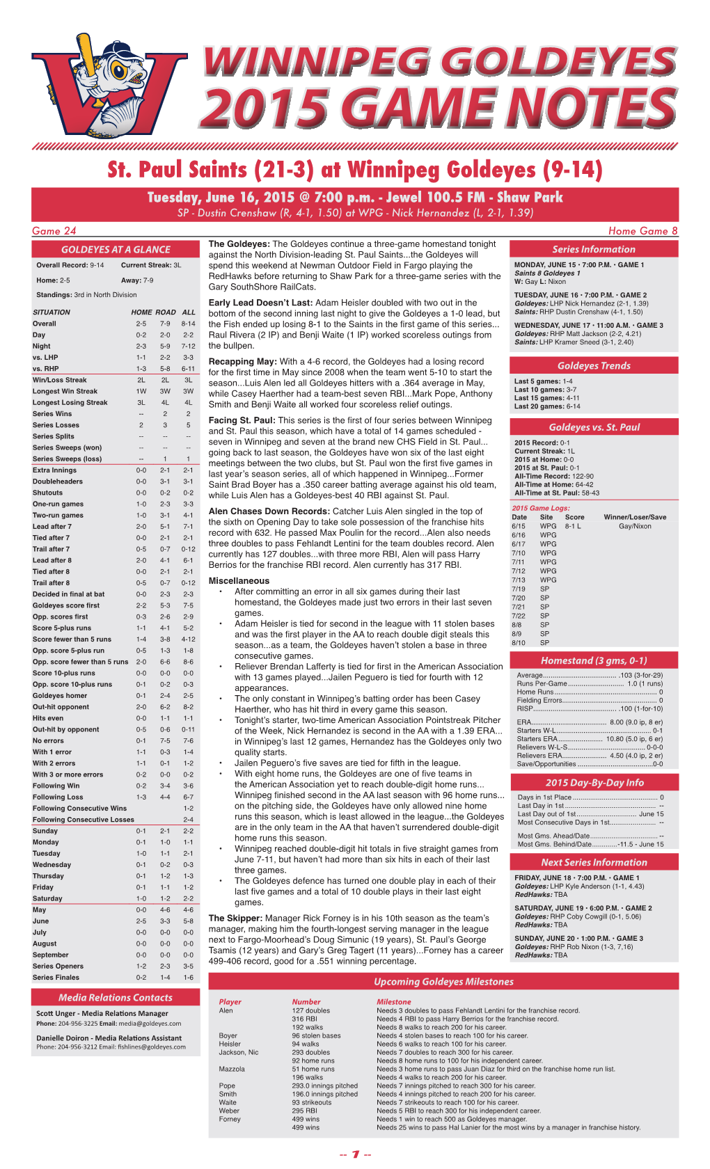 PDF Game Notes