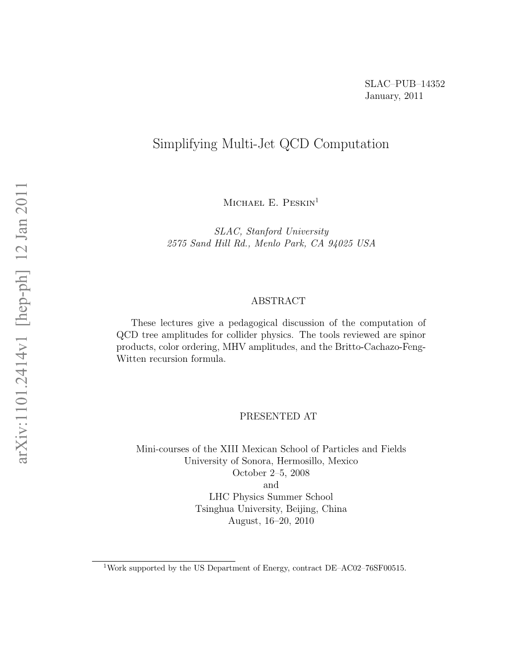 Simplifying Multi-Jet QCD Computation