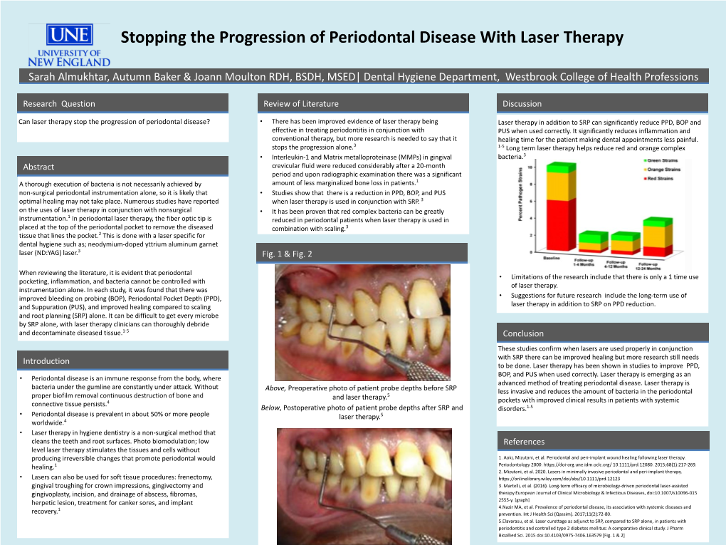 poster presentation topics in periodontics