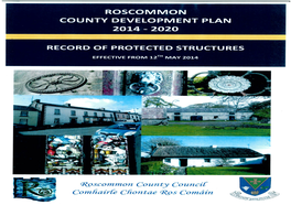 Record of Protected Structures for County Roscommon