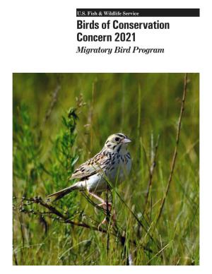 Birds of Conservation Concern 2021 Report