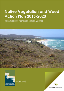 Native Vegetation and Weed Action Plan 2015-2020