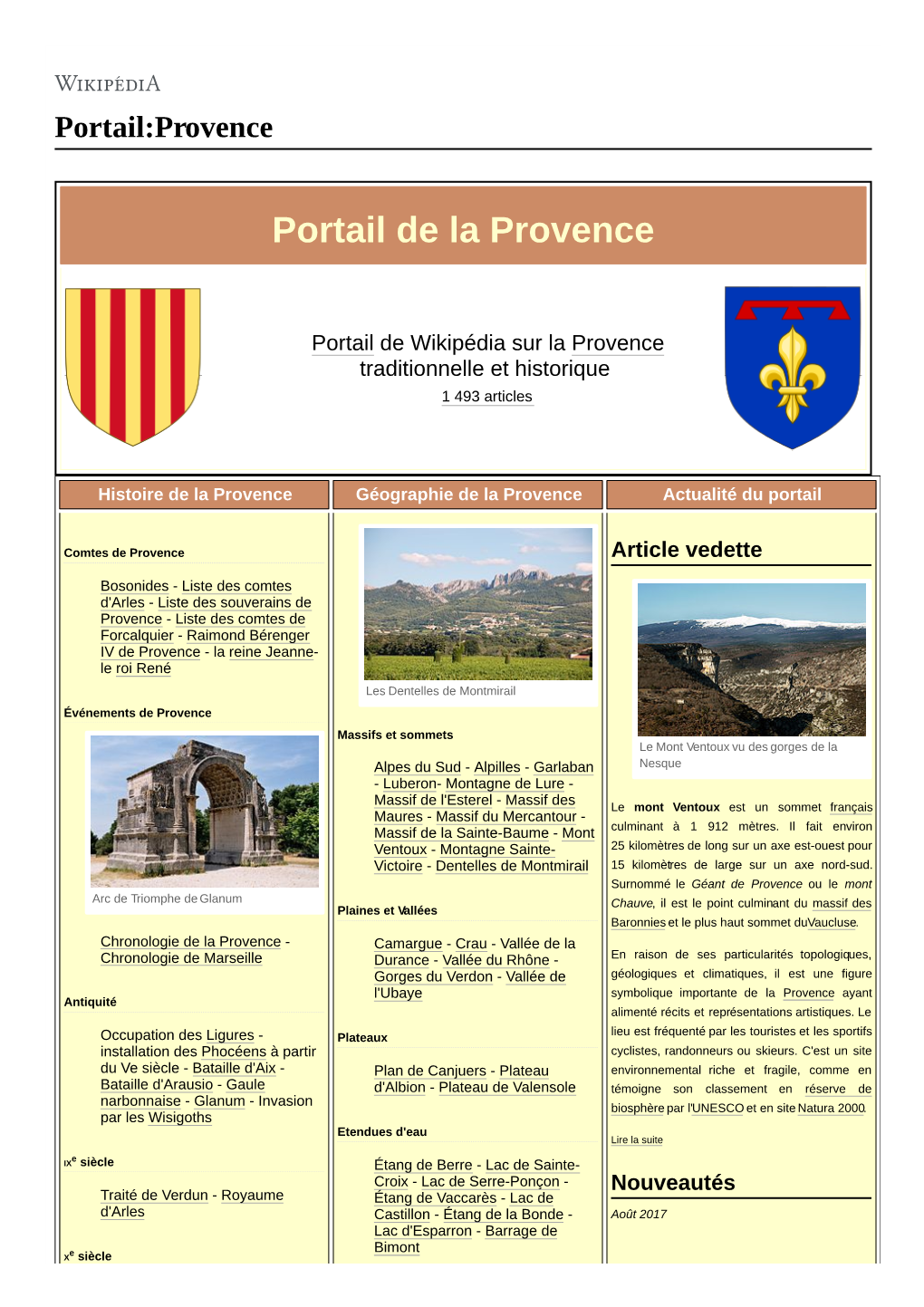 Portail De La Provence