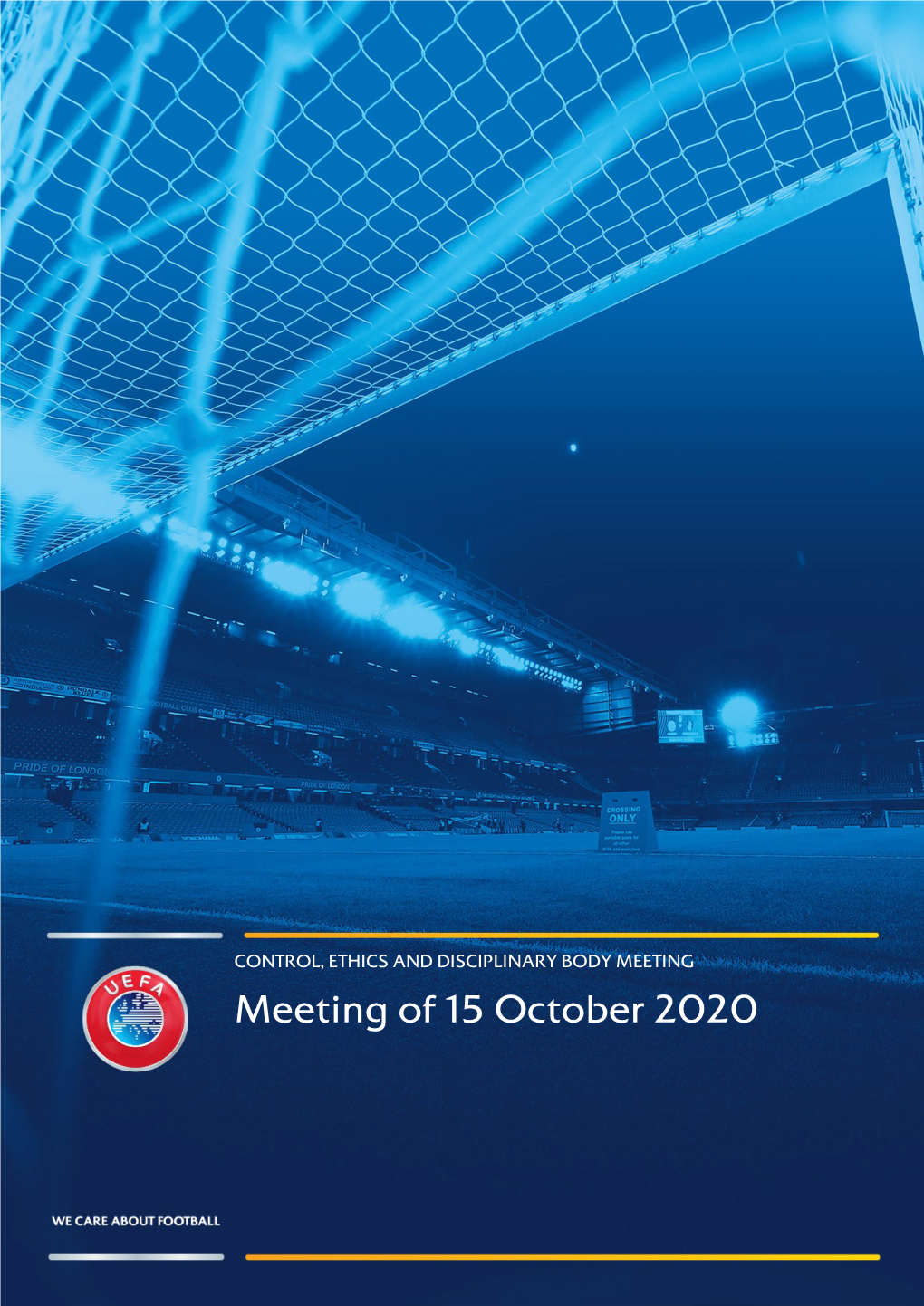 Meeting of 15 October 2020