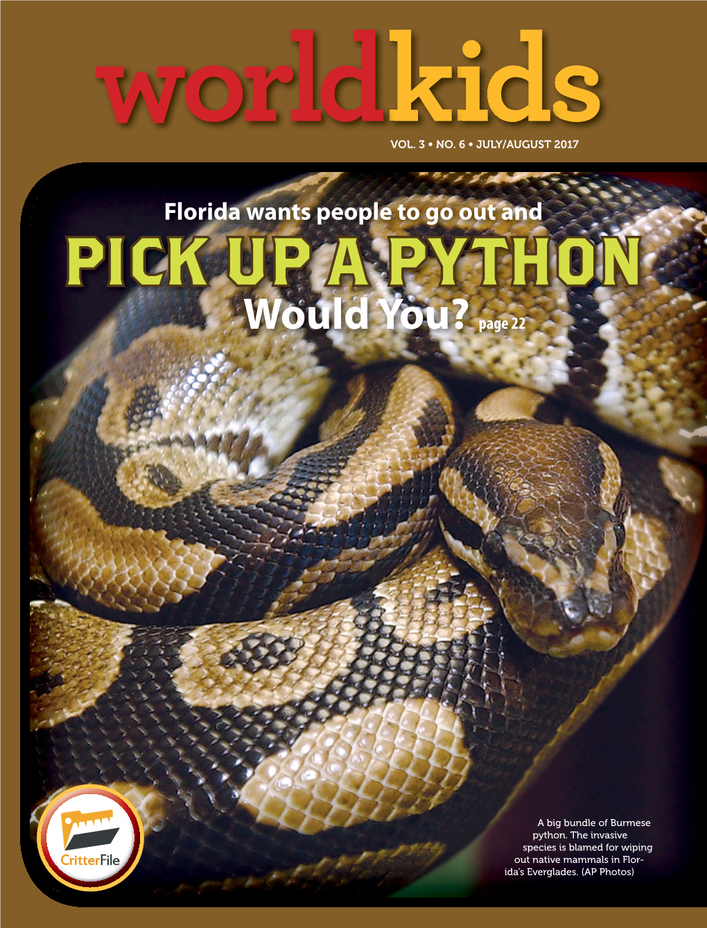 PICK up a PYTHON Would You? Page 22