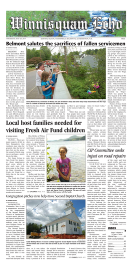 Local Host Families Needed for Visiting Fresh Air Fund Children