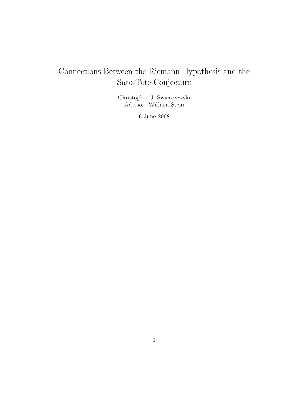 On Connections Between the Riemann Hypothesis and the Sato