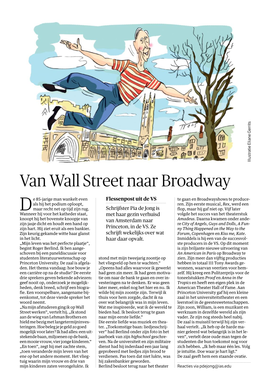 Van Wall Street Naar Broadway