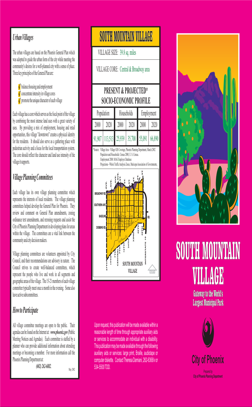 South Mountain Village Brochure