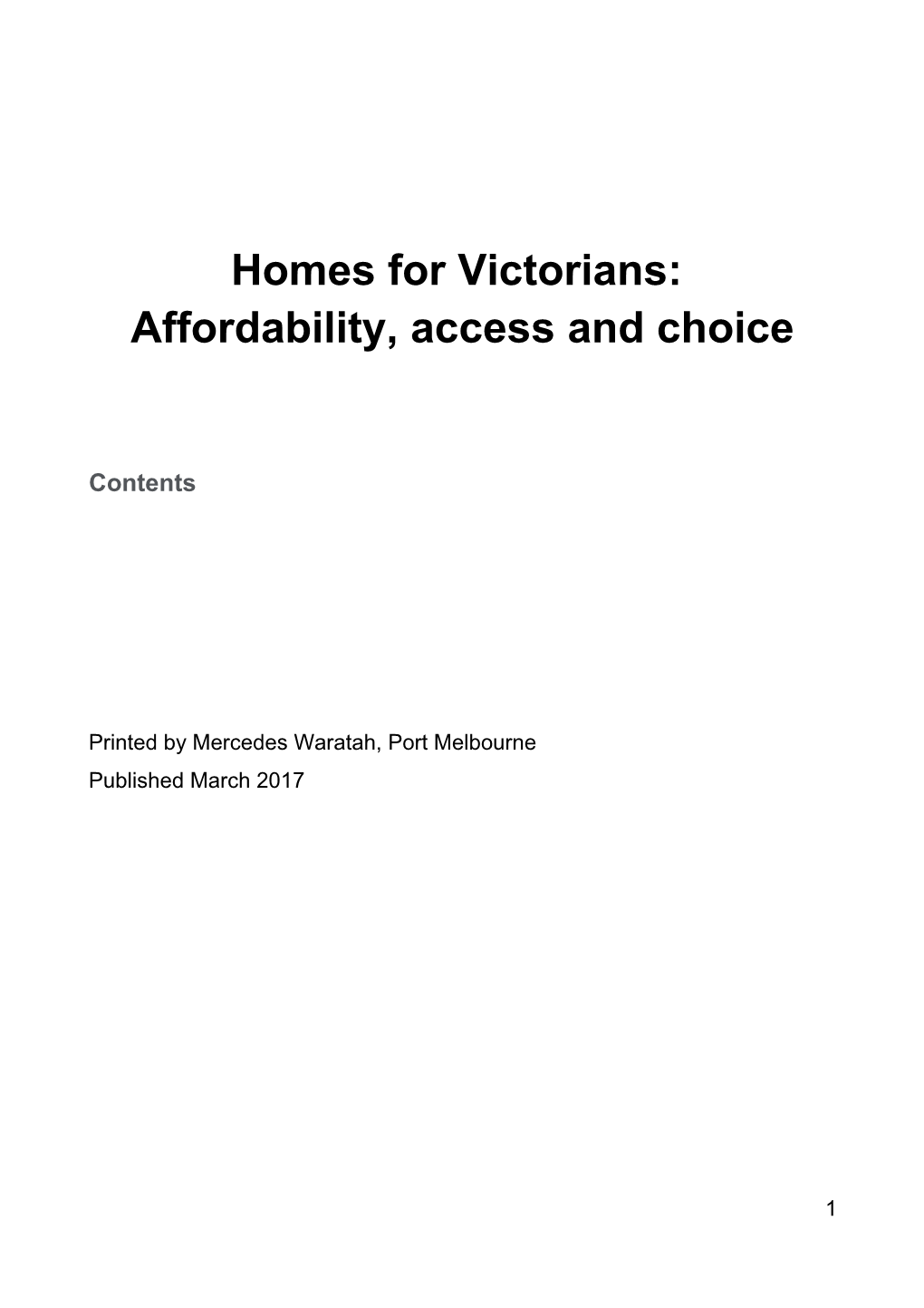 1.Supporting People to Buy Their Own Home