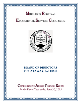 Middlesex Regional Educational Services Commission Piscataway, New Jersey