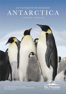 Antarctica 14 February – 3 March 2019