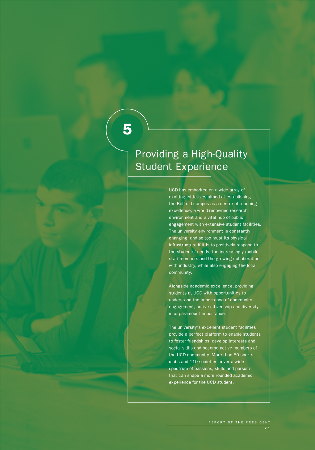 Providing a High-Quality Student Experience (PDF, 1.32MB)