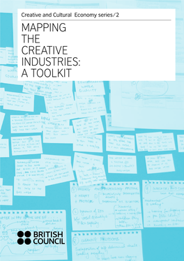 Mapping the Creative Industries: a Toolkit