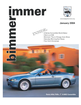 January 2004 Bimmer Immer