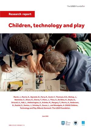 Children, Technology and Play