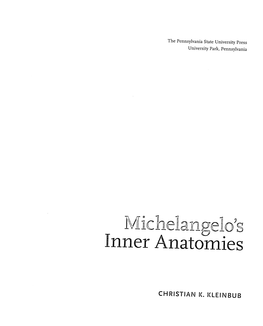 Michelangelo's Inner Anatomies