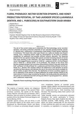 J. APIC. SCI. Vol. 59 No. 2 2015 DOI: 10.1515/JAS-2015-0028