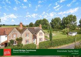 Povert Bridge Farmhouse Mappowder, Sturminster Newton