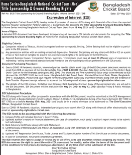 Expression of Interest (EOI) Title & Ground Branding Rights-Final