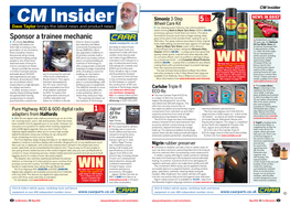 See the Article in Car Mechanics Magazine