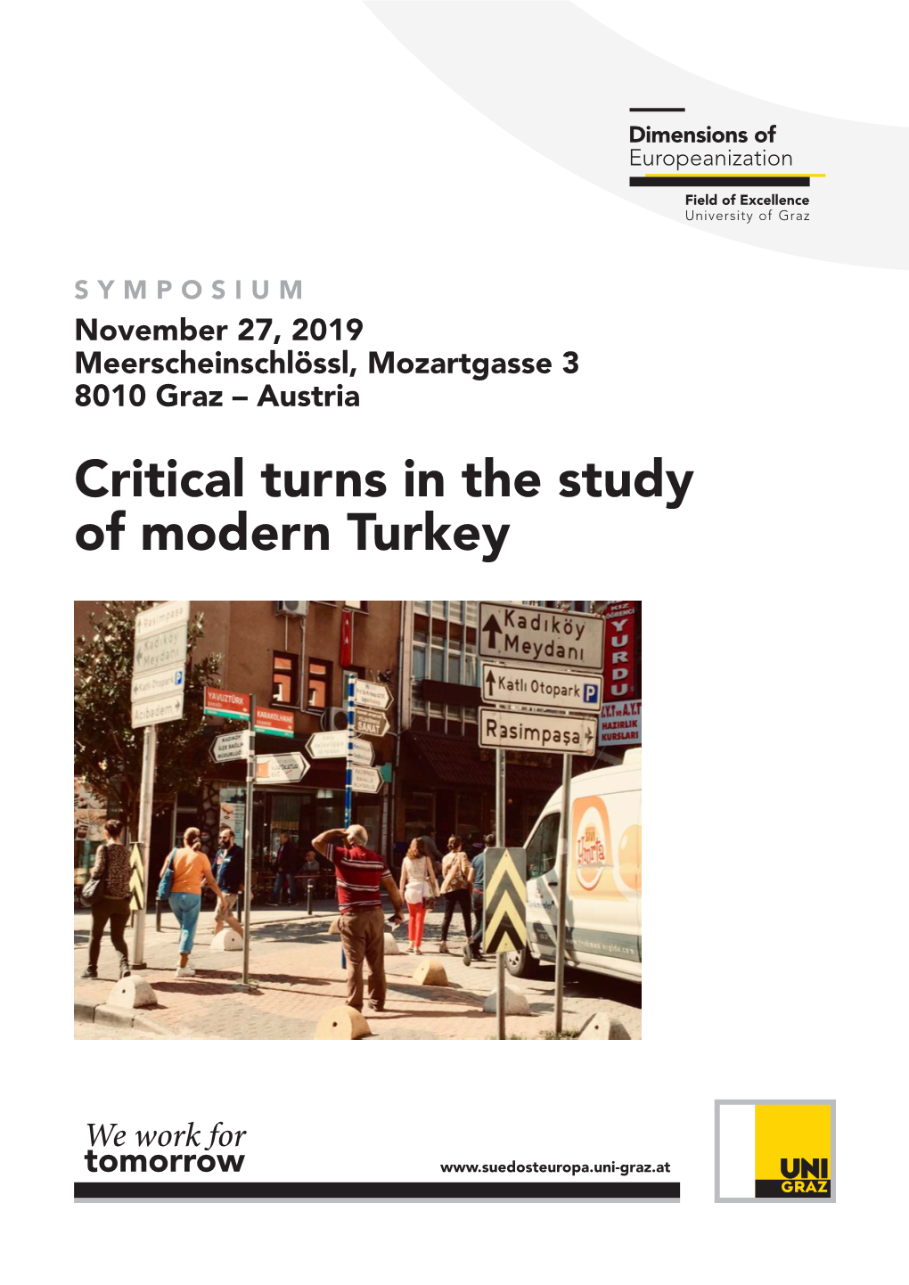 Critical Turns in the Study of Modern Turkey