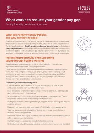 GEO What Works to Reduce Your Gender Pay