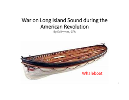 Whaleboat Presentation