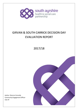 Decision Day Evaluation Report 2017-18