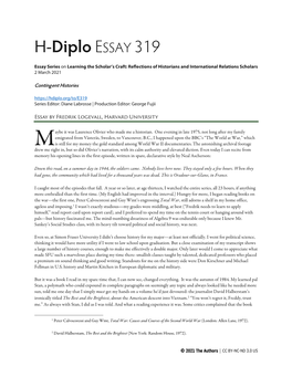 H-Diplo ESSAY 319