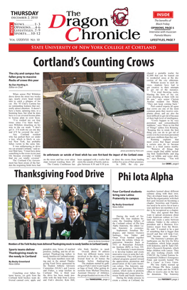 Cortland's Counting Crows