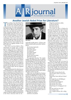 Another Jewish Nobel Prize for Literature?