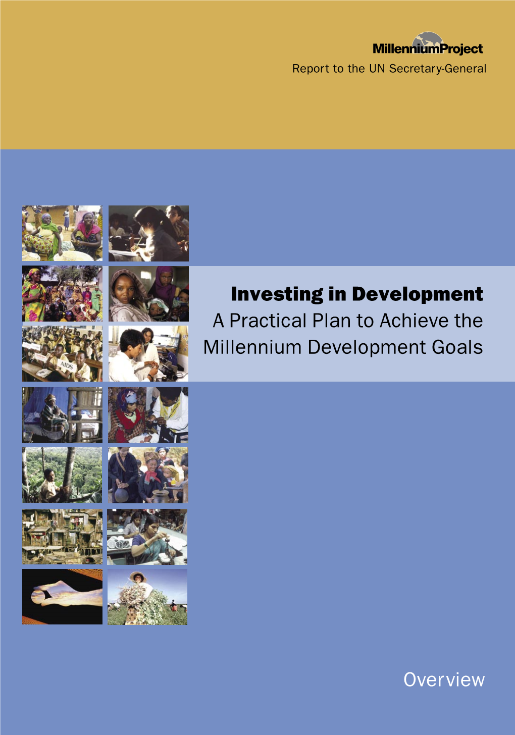 Investing in Development: a Practical Plan to Achieve the Millennium Development Goals