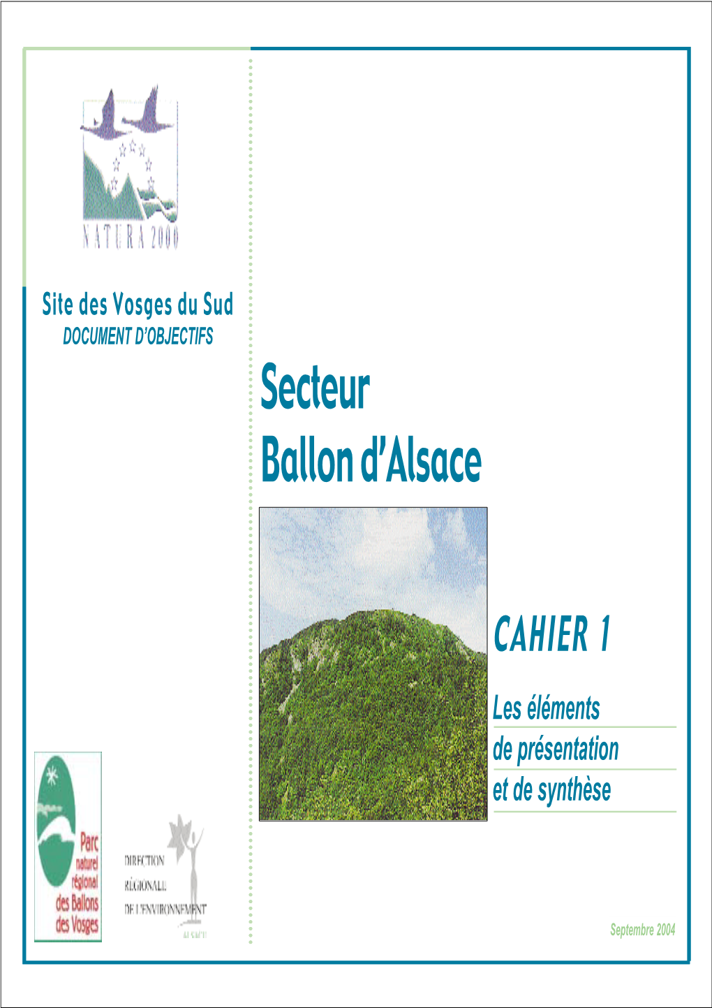 Secteur Ballon D'alsace