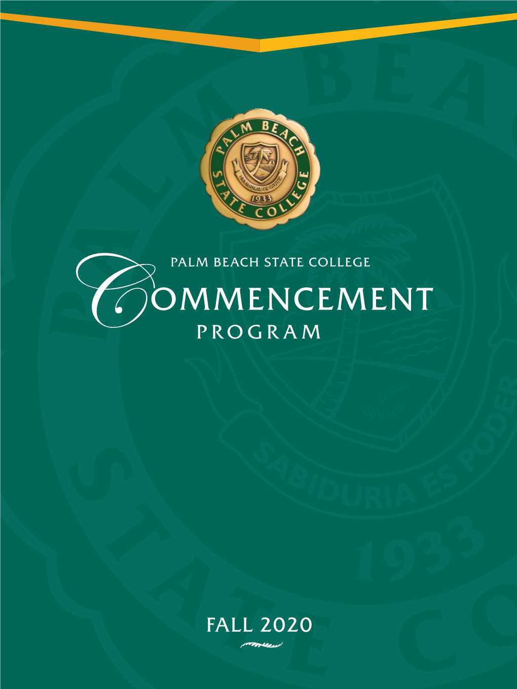 Download & Print FALL 2020 Commencement Book [Pdf]