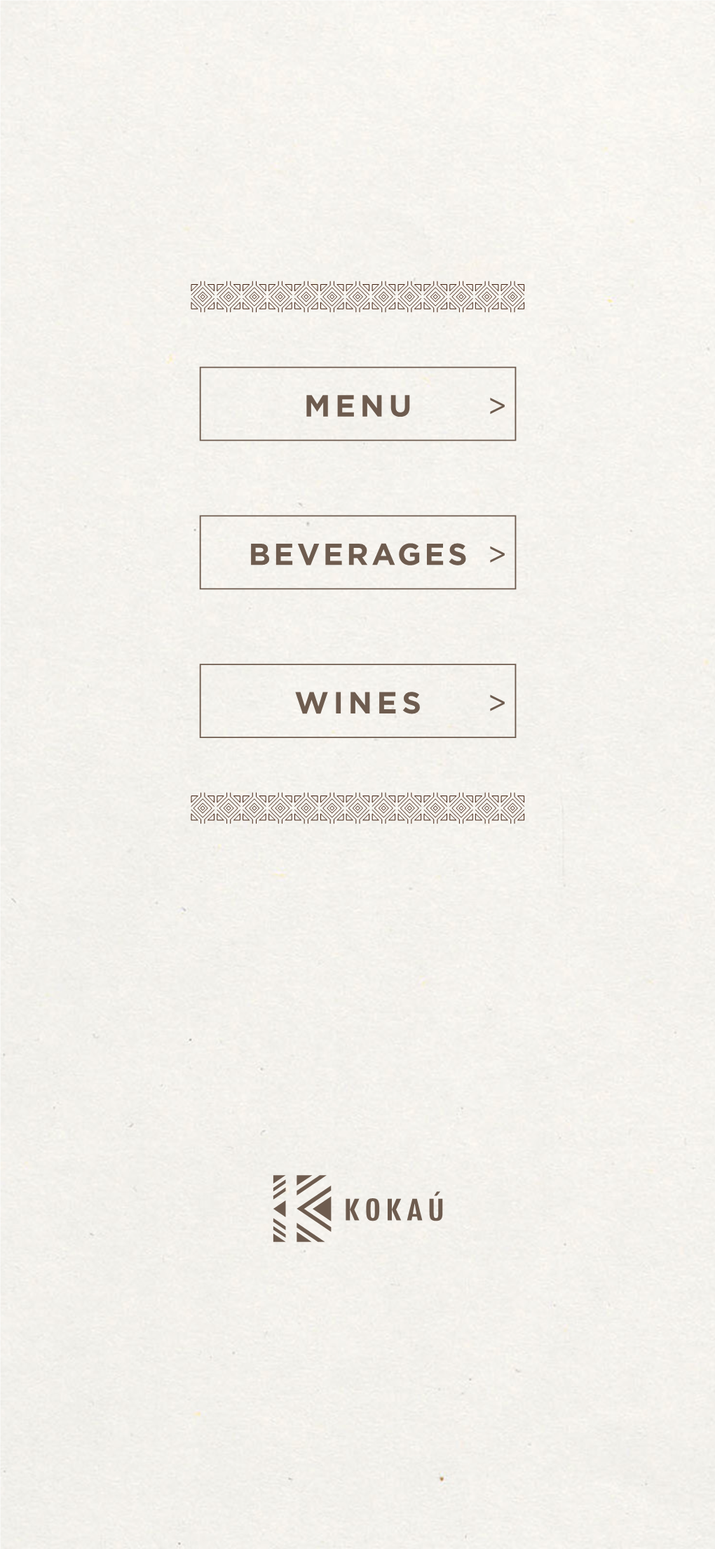 MENU &gt; &gt; BEVERAGES &gt; WINES