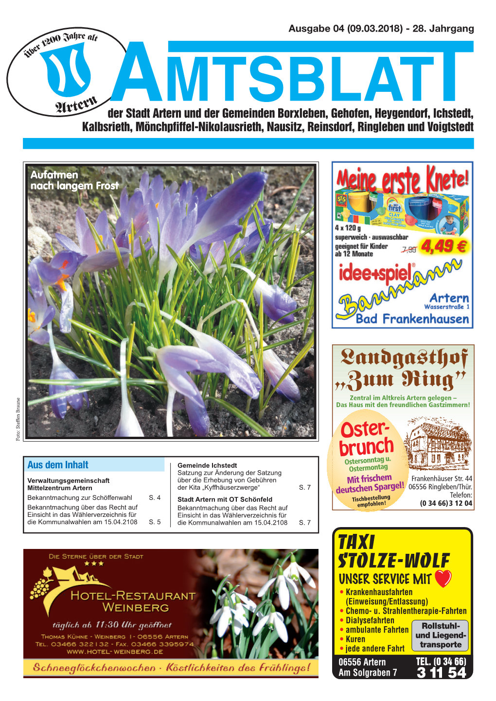 1 Amtsblatt Ausgabe 04 (09.03.2018)