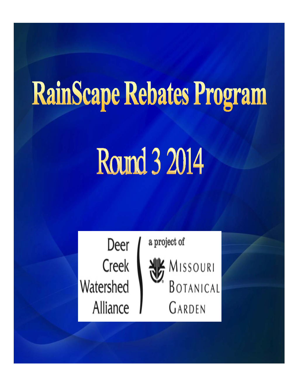 Rainscaping Presentation