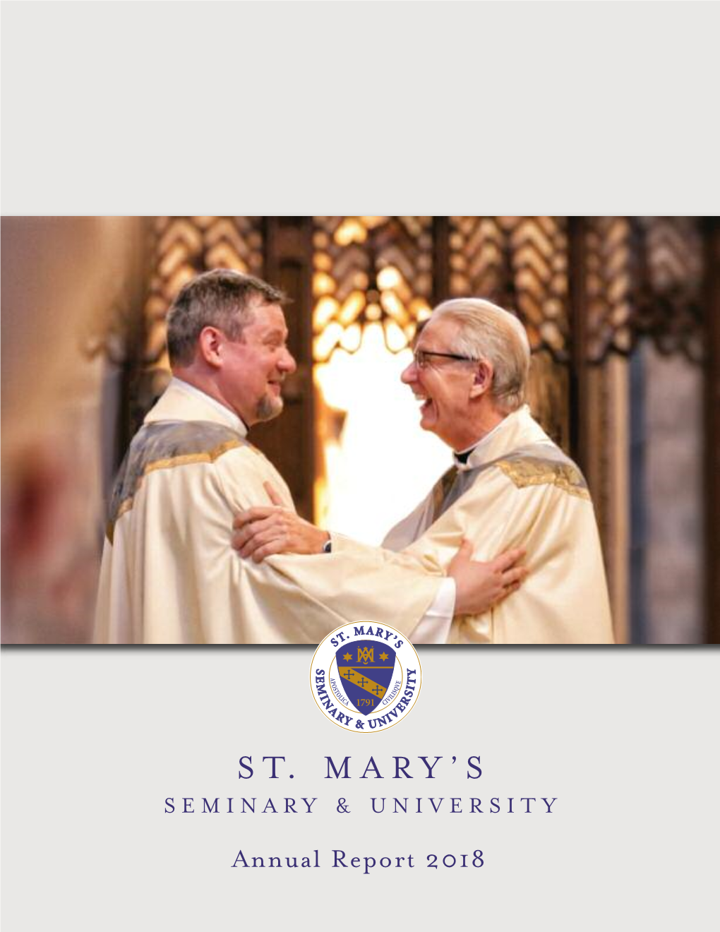 St. Mary's Seminary & University Annual Report 2018