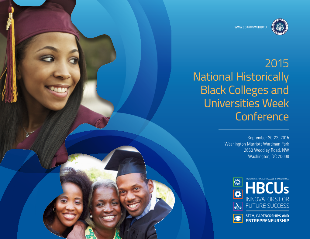 National Historically Black Colleges and Universities Week Conference