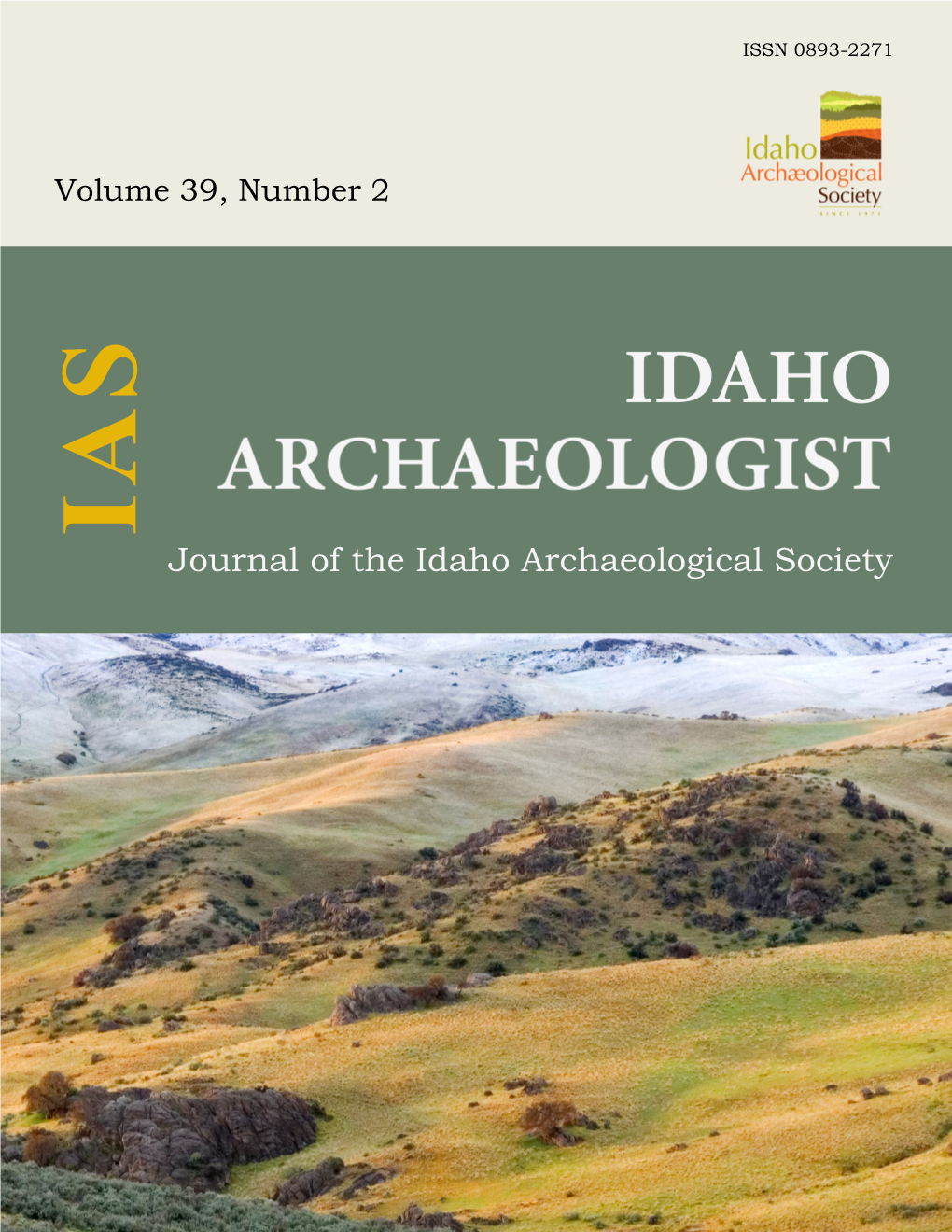 Idaho Archaeologist