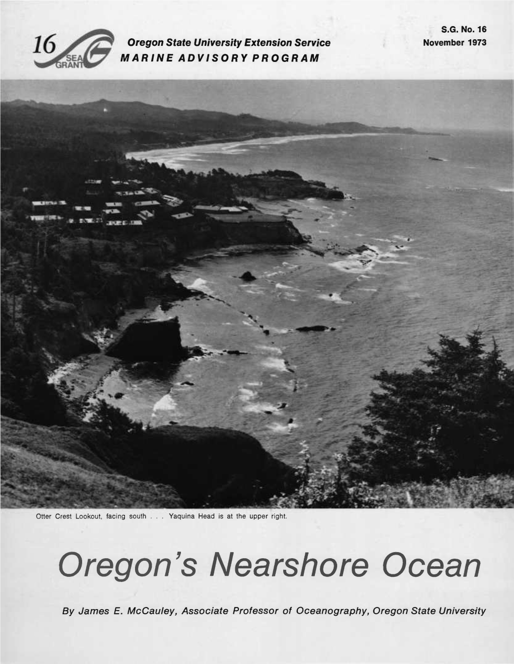 Oregon's Nearshore Ocean